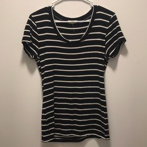 Black and White striped t-shirt